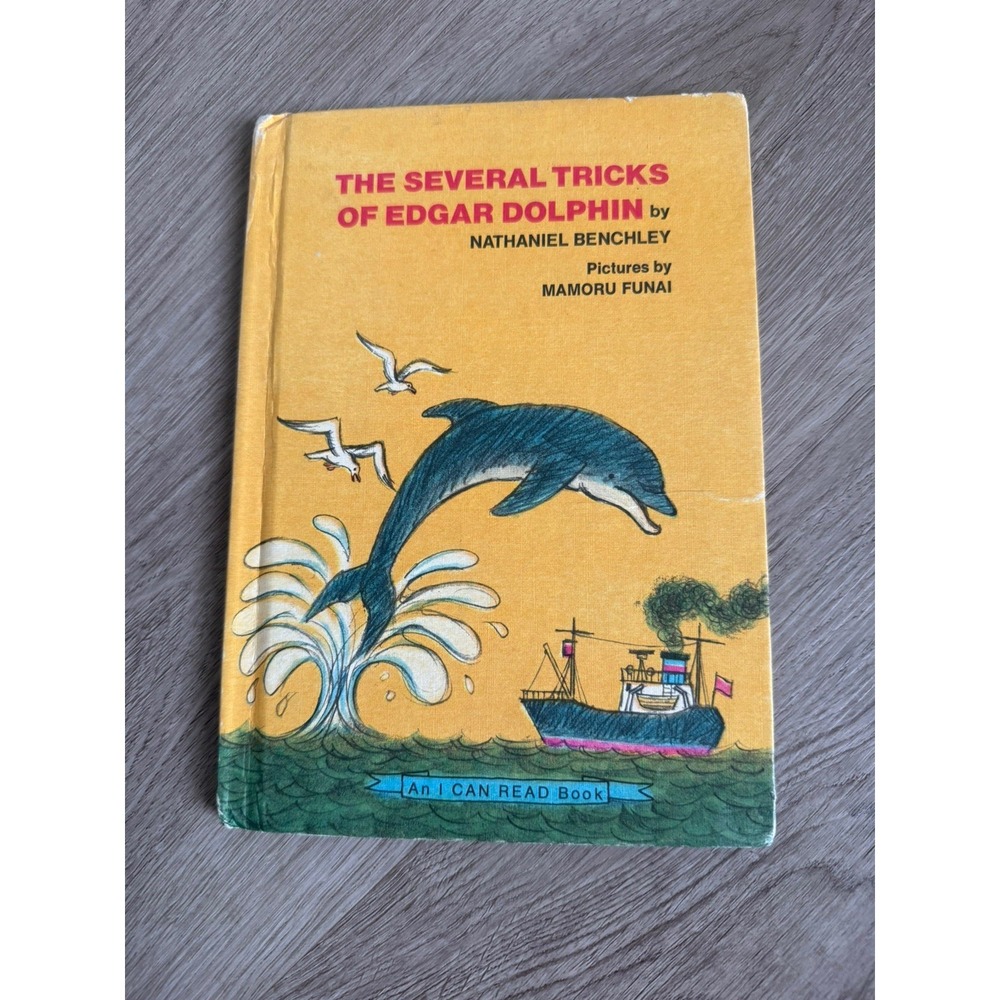 HarperCollins Several Tricks of Edgar Dolphin Nathaniel Benchley 1970 Vintage